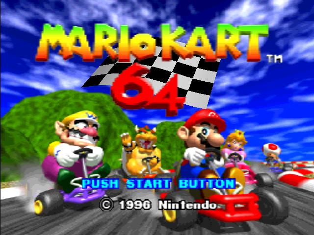 Mario Kart title